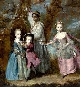 Elisabeth, Sarah and Edward, Children of Edward Holden Cruttenden, Sir Joshua Reynolds